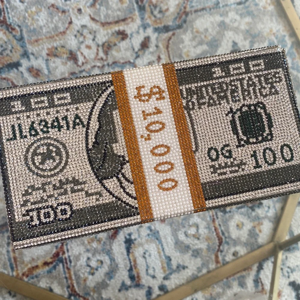Green money handbag - Picture 1 of 5